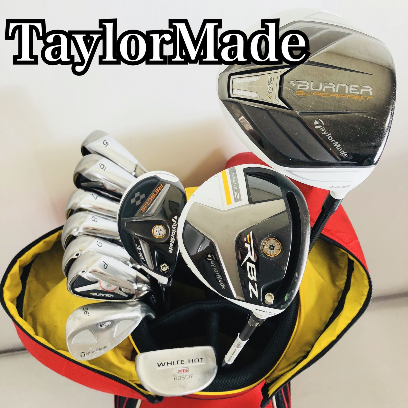 TaylorMade r7 XR アイアン 8本 REAX 50XR カーボン Yahoo