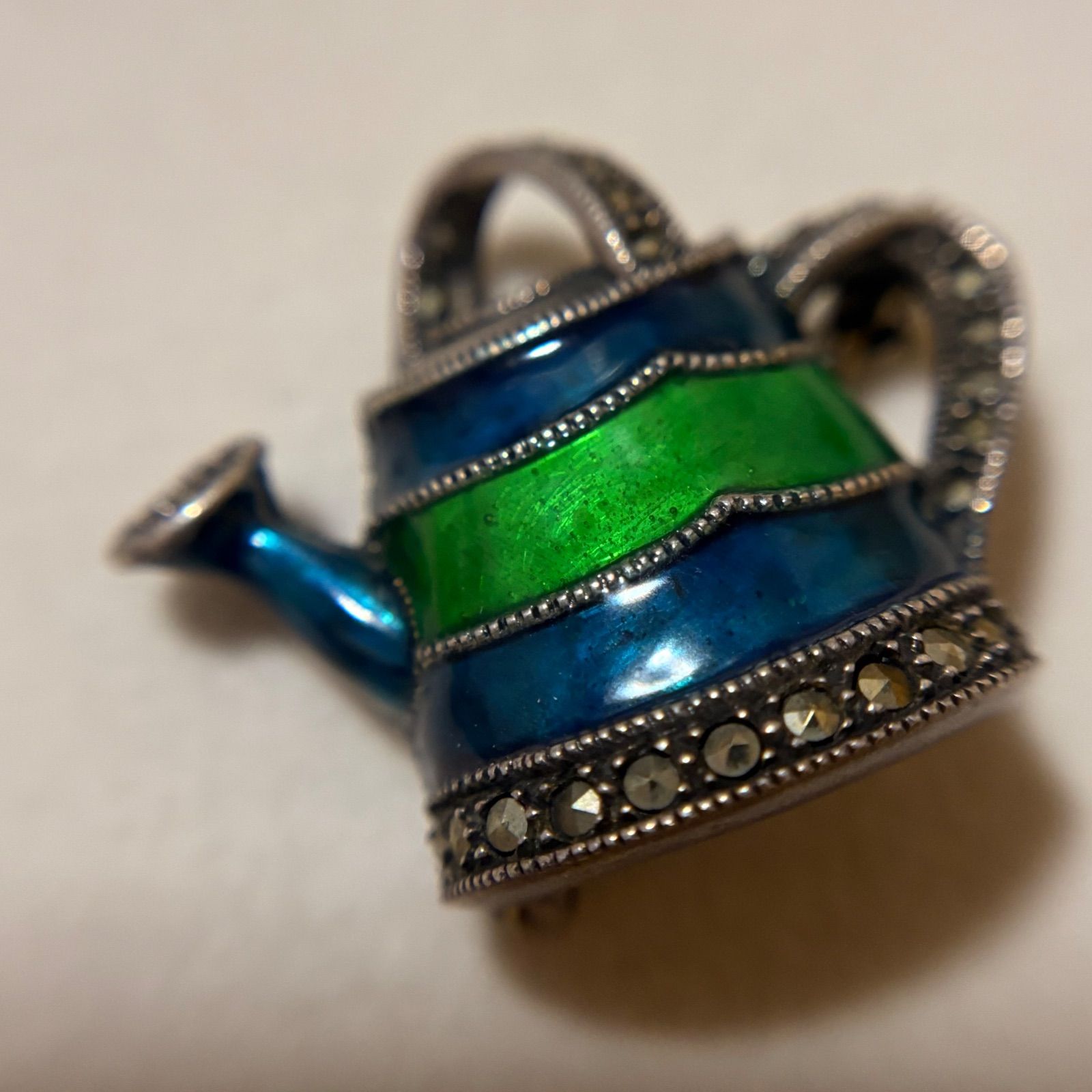 ヴィンテージ シルバー JJ ブローチ