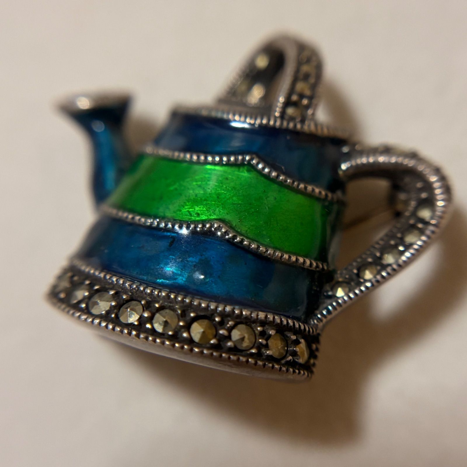 ヴィンテージ シルバー JJ ブローチ