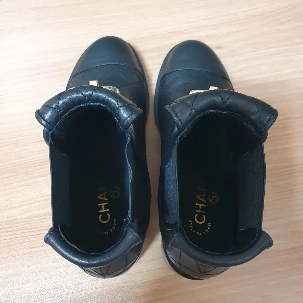  シャネル キルティング ブラック アンクル ブーツ その他 ブーツ