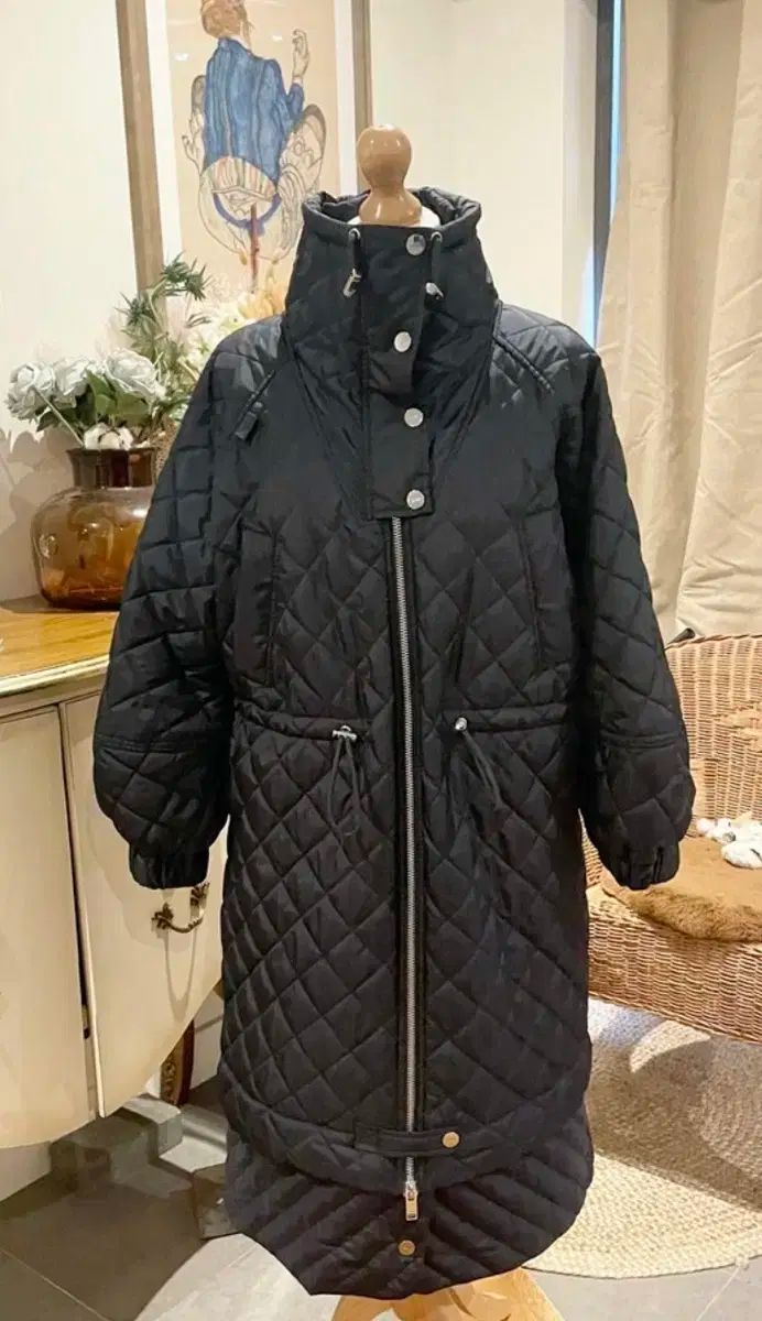 GANNI キルティングアウター ダークネイビー xs