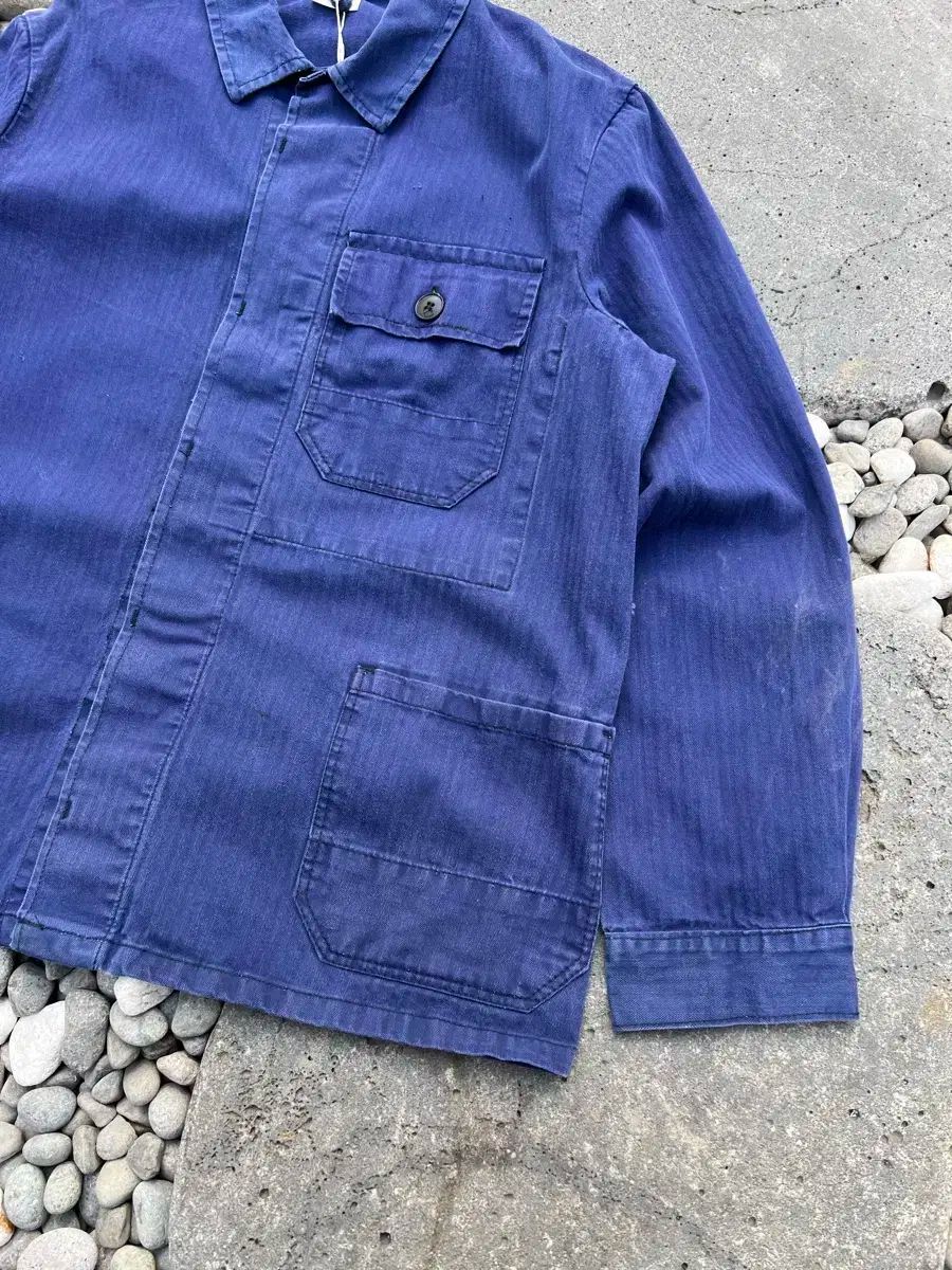 VINTAGE HBTフレンチヘリンボーンツイルフレンチワークジャケット