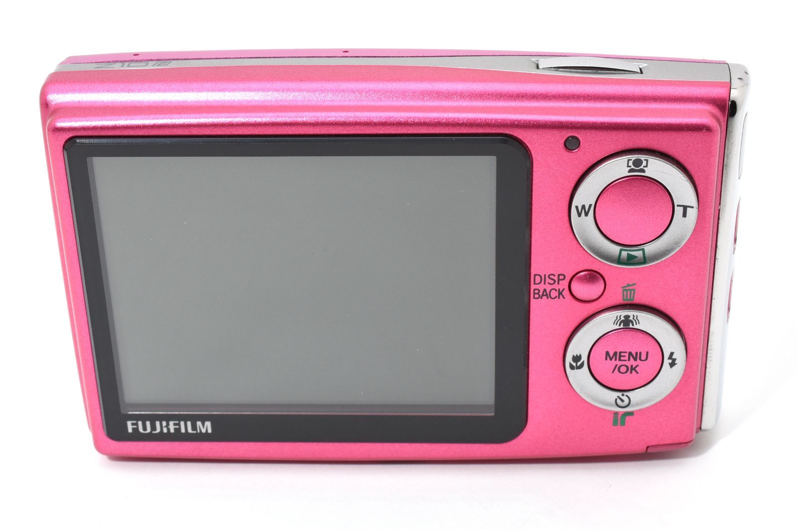 【E】FUJIFILM FinePix Z10fd ピンク　デジカメ　稼働品 美品】FUJIFILM FinePix Z10fd ピンク 724万画素 光学3倍ズーム 手ブレ