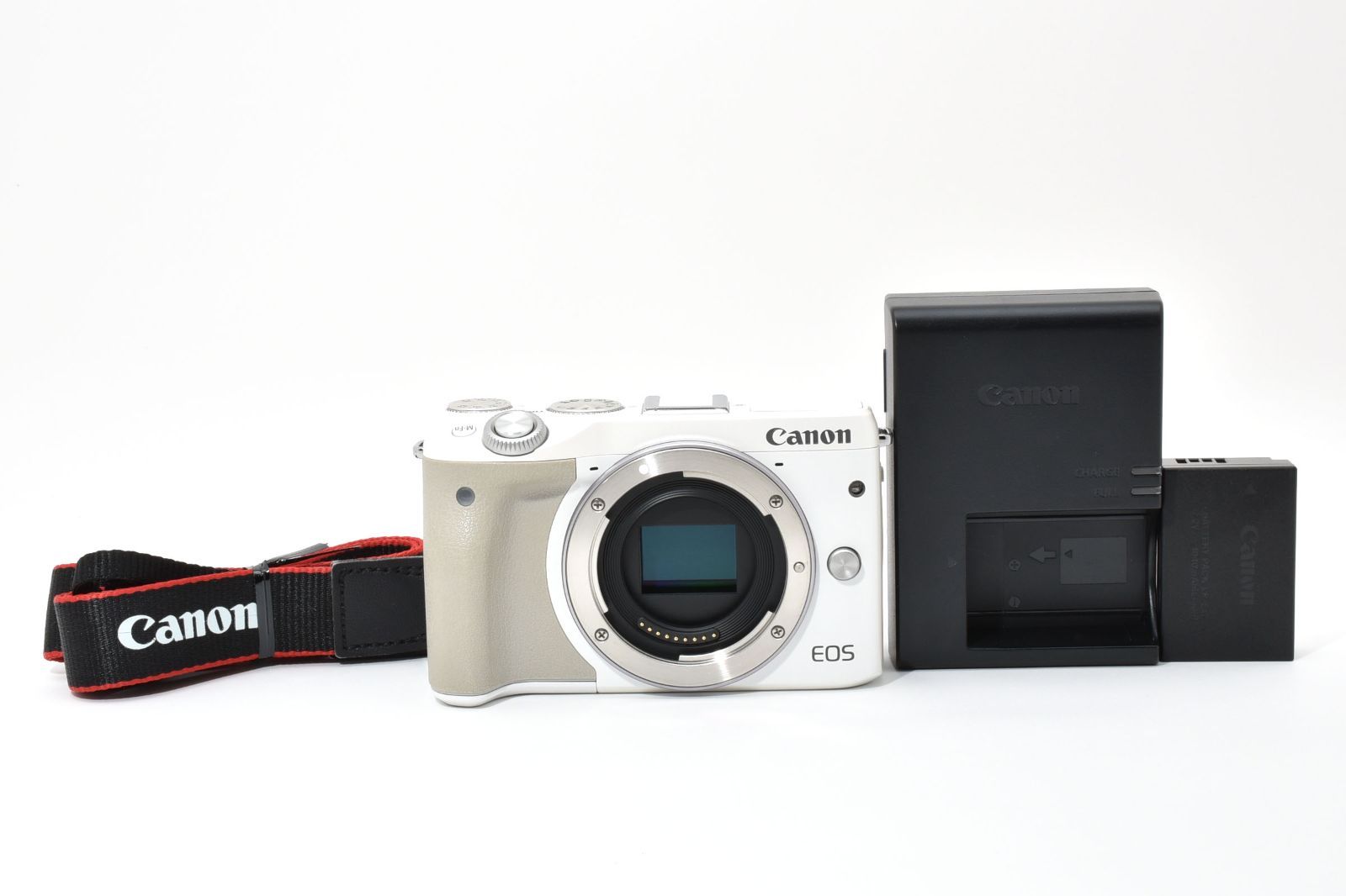 上 キヤノン Canon EOS M3 ボディ ホワイト LL313 5577