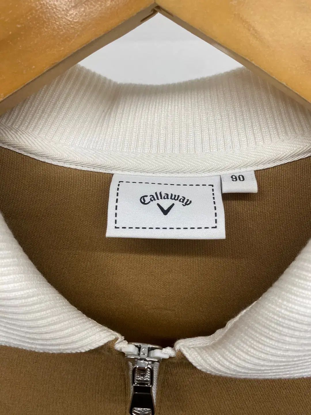 ハーフジップアップ シャツ