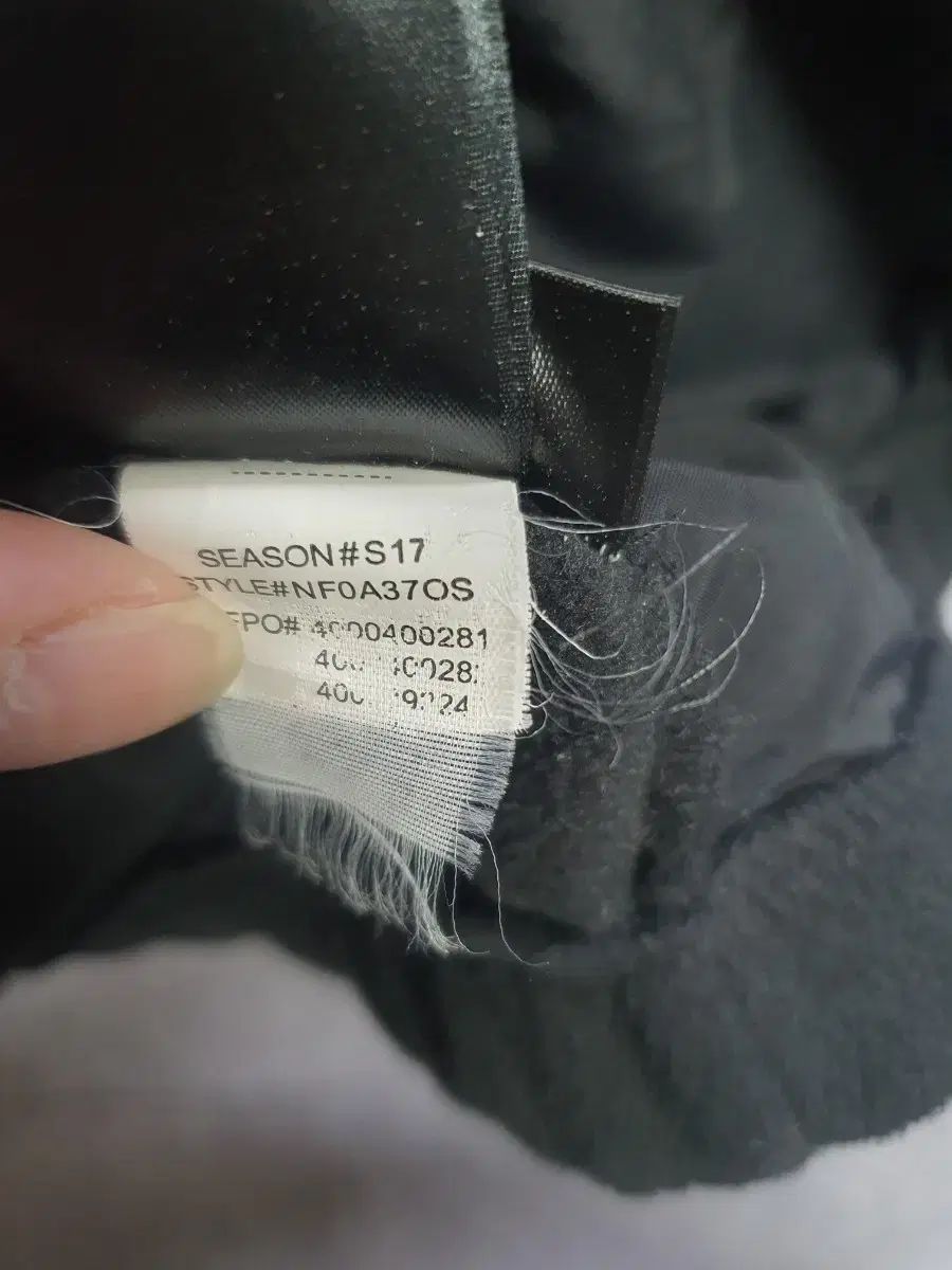 モデル フリースジャケット