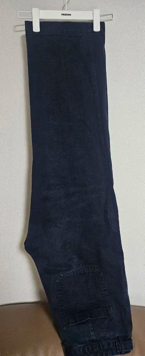 PERENNモールスキン ワークパンツ ネイビー