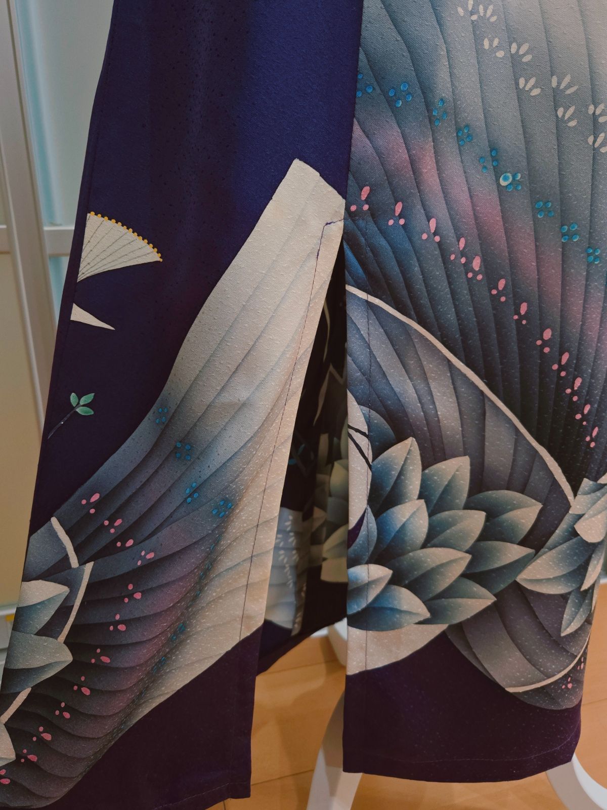 エレガントワンピース 首周りスッキリ