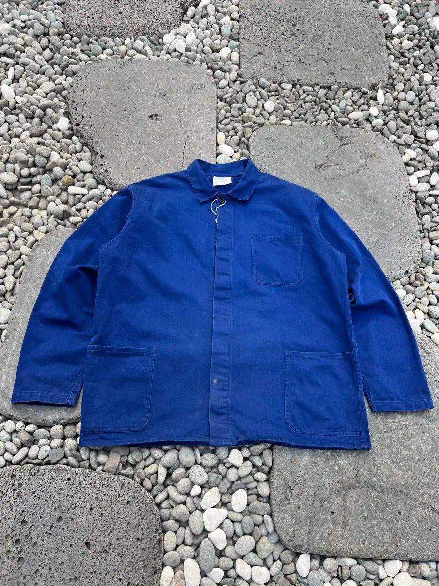 OLD VINTAGE HBTフレンチ ヘリンボーンツイルコットン フレンチワークジャケット