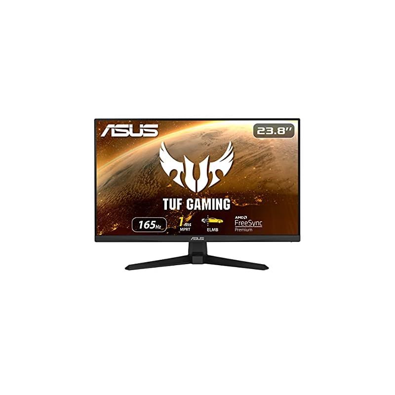 ASUS ゲーミングモニター 165Hz 23.8インチ モニター IPS フルHD 1ms HDMI x2 DisplayPort スピーカー TUF Gaming VG249Q1A-J