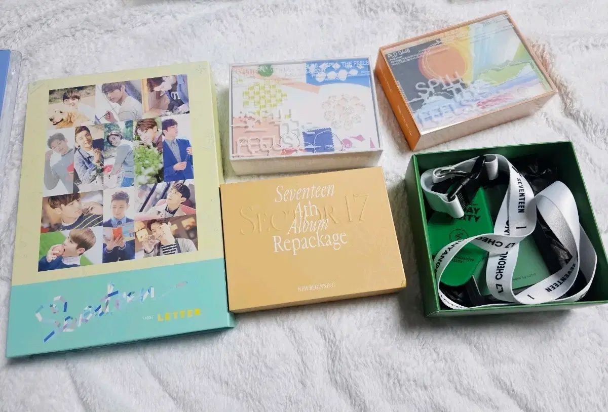 SEVENTEEN - & FIRST LETTER Album LOVE 1st ALBUM 1ST [FIRST 