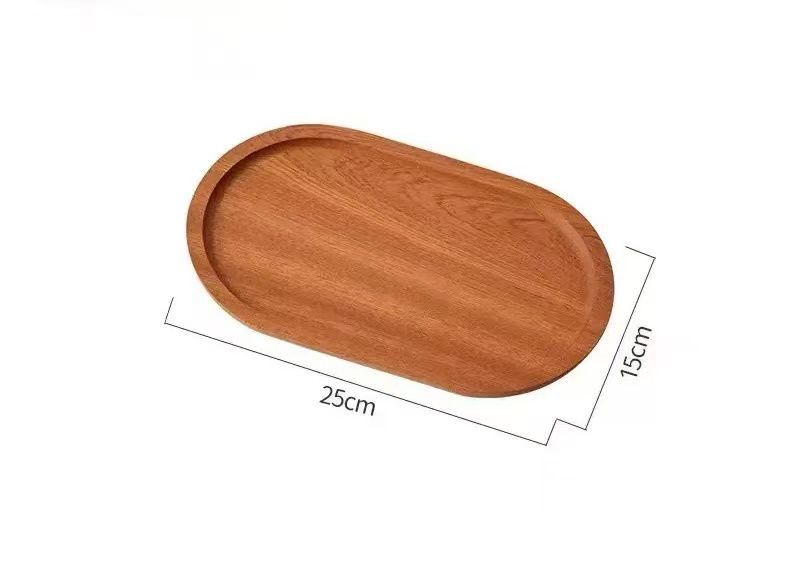 木製トレー 8枚セット 木 トレイ お盆 お食事トレイ スタッキング プレート