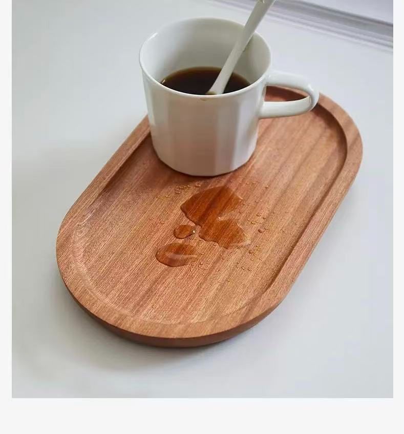 木製トレー 8枚セット 木 トレイ お盆 お食事トレイ スタッキング プレート