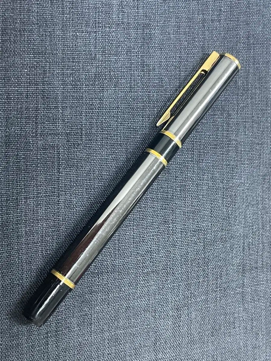 ウォーターマン 万年筆 ロ I 金メッキ スチール Fニブ