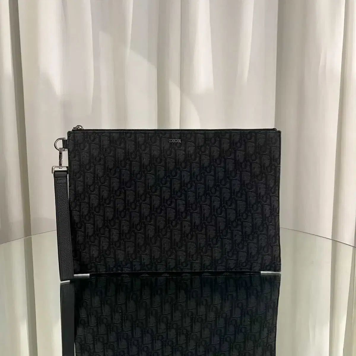 ディオール オブリーク A4 クラッチバッグ ブラック