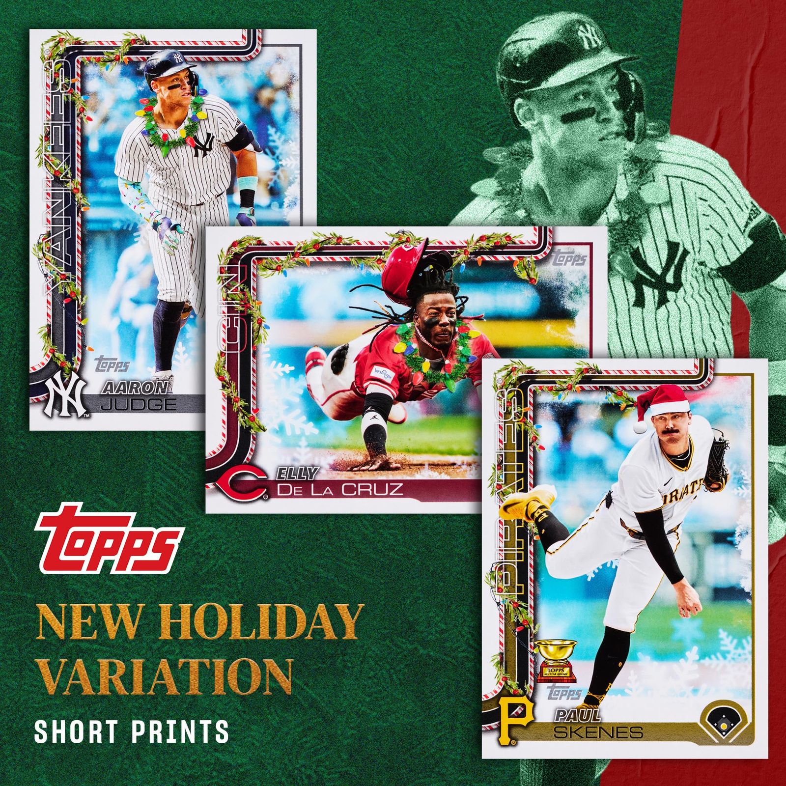 Topps 2025 Holiday Mega カード 3箱 シュリンク付き 0 Topps Holiday