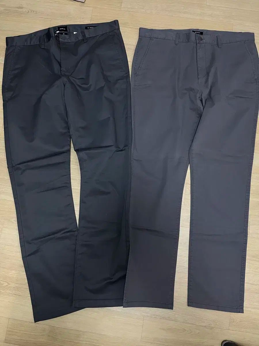 RVCA ルカ ストレートフィット チノパンツ 38 2種