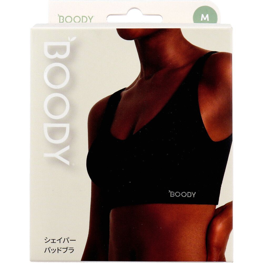 3セット BOODY シェイパー パッドブラ ブラック Mサイズ 1枚入
