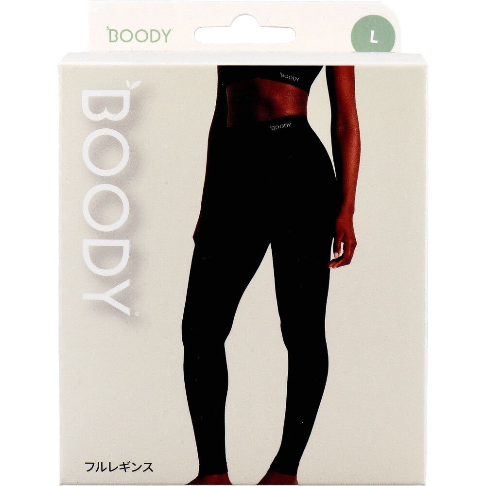 3セット BOODY フルレギンス ブラック Lサイズ 1枚入