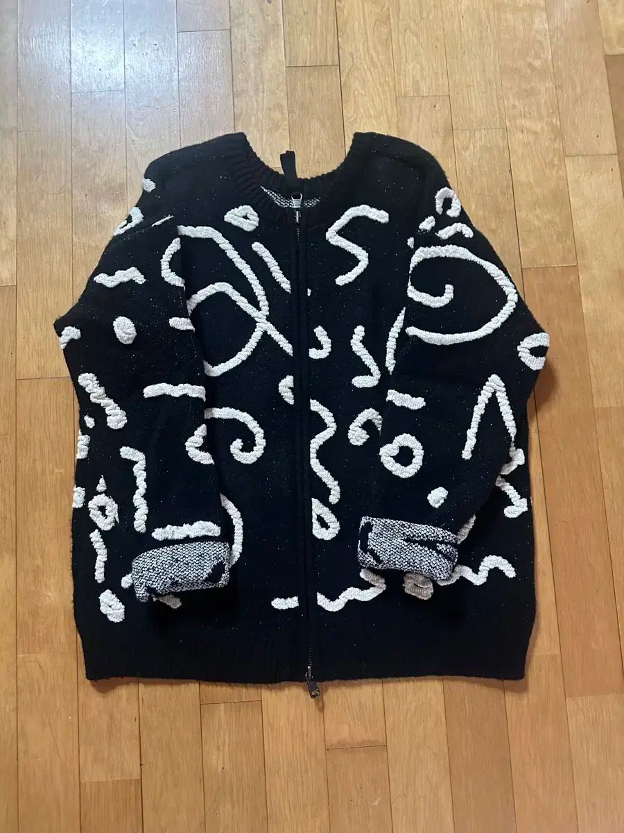 アンダースンベル ロゴ クルーネック セーター