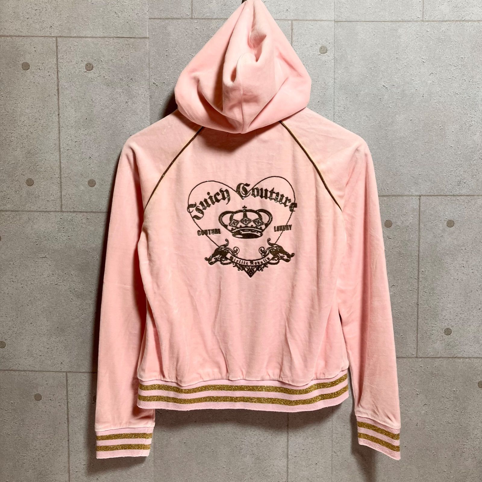 JUICY COUTURE ジューシークチュール セットアップ ベロア ジャージ