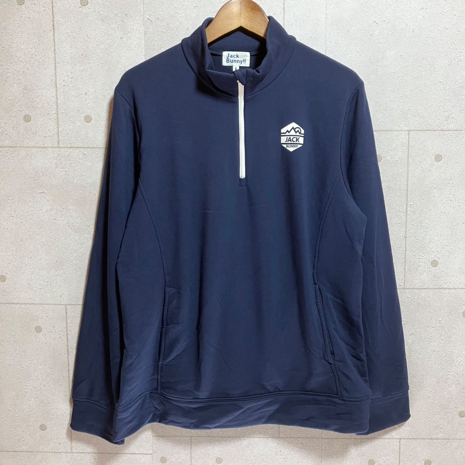 Jack Bunny!! ジャックバニー ゴルフ ウェア ハーフジップ プル