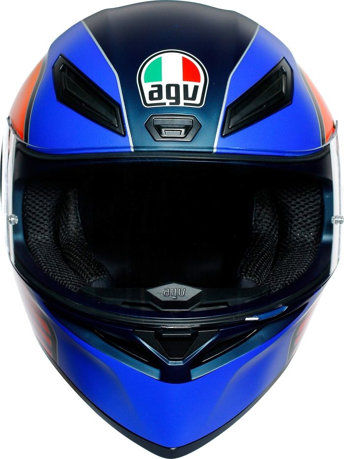 エージーブイ Agv K 1 POWER MATT DARK BLUE ORANGE WH パワーマットダーク ブルー オレンジ ホワイト S 55 56 cm 品番 その他 ヘルメット シールド セキュリティ セーフティ