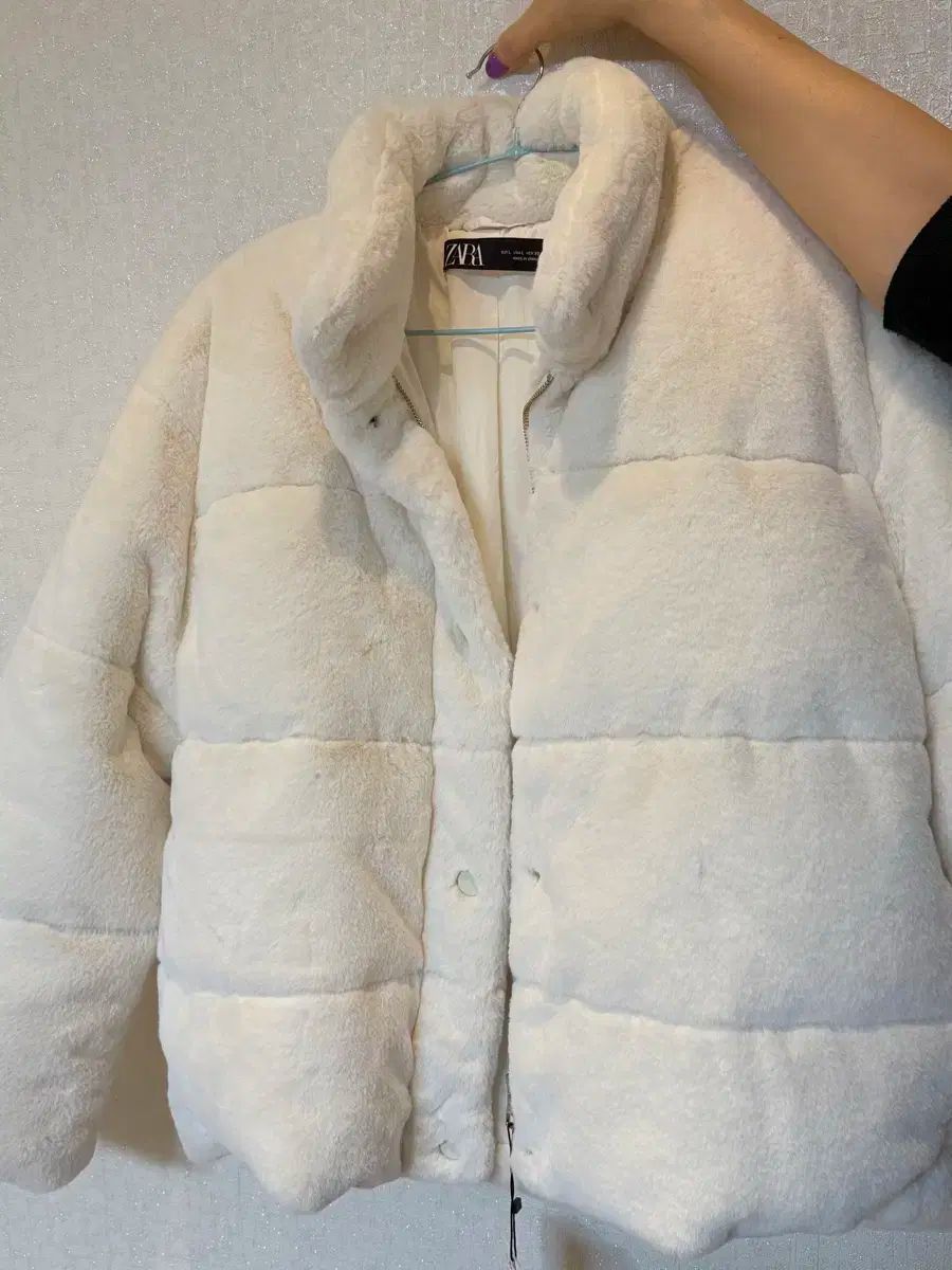 ZARA ファー アウター 6318 228 712 L