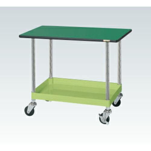 5営業日で発送 サカエ CSパールワゴン軽量タイプ 天板付 グリーン CSP-9061LTE 2228940