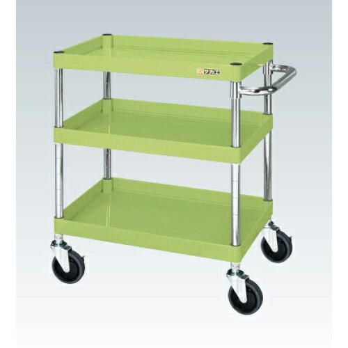 5営業日で発送 サカエ CSパールワゴン中量タイプ グリーン CSP-7573SE 2229099