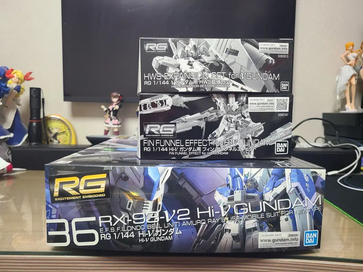  BANDAI RG HI ν メガRUN パネルエフェクト 3種 その他 おもちゃ
