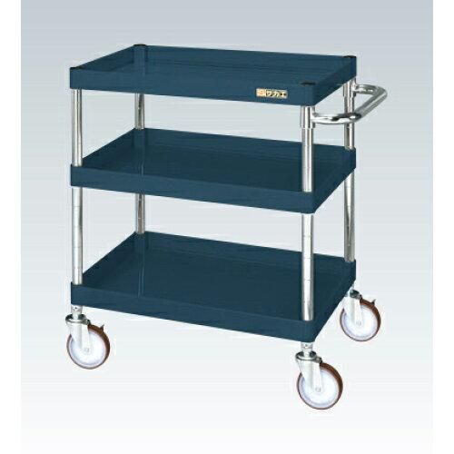 5営業日で発送 サカエ CSパールワゴン中量タイプ ダークグレー CSP-7573NUD 2229092