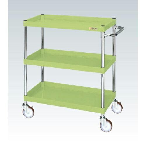 5営業日で発送 サカエ CSパールワゴン中量タイプ グリーン CSP-7583NU 2229145