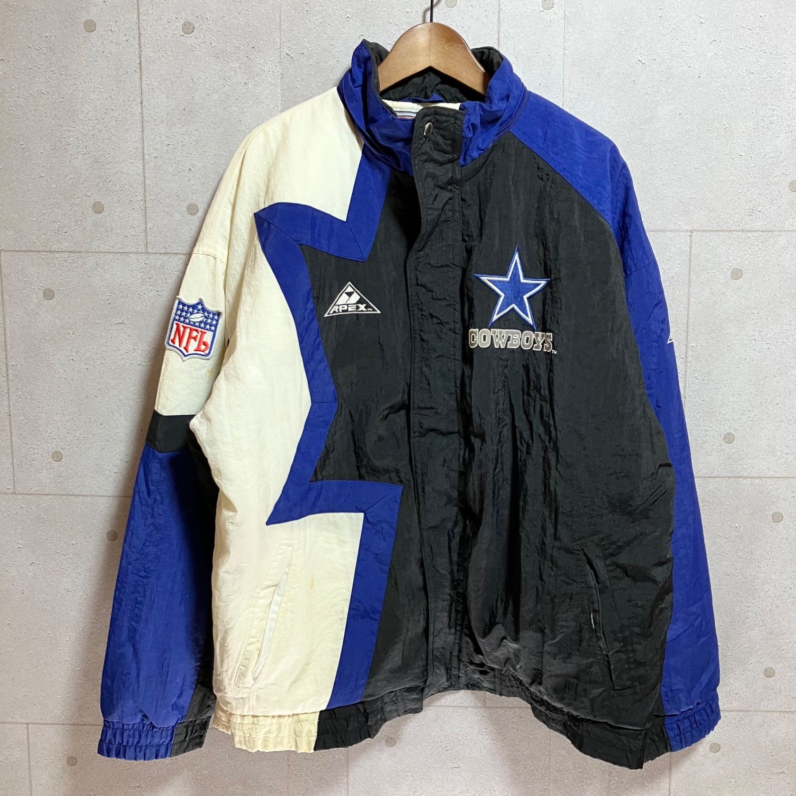 NFL ダラス・カウボーイズ アメフト 中綿 スタジアム ジャケット