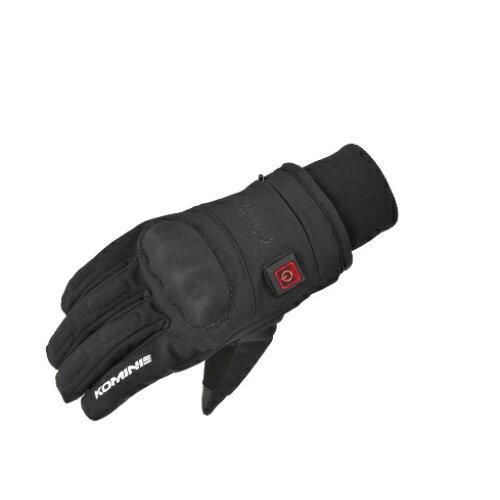 コミネ KOMINE バイク用 EK 216 12 VプロテクトE グローブ Black XL