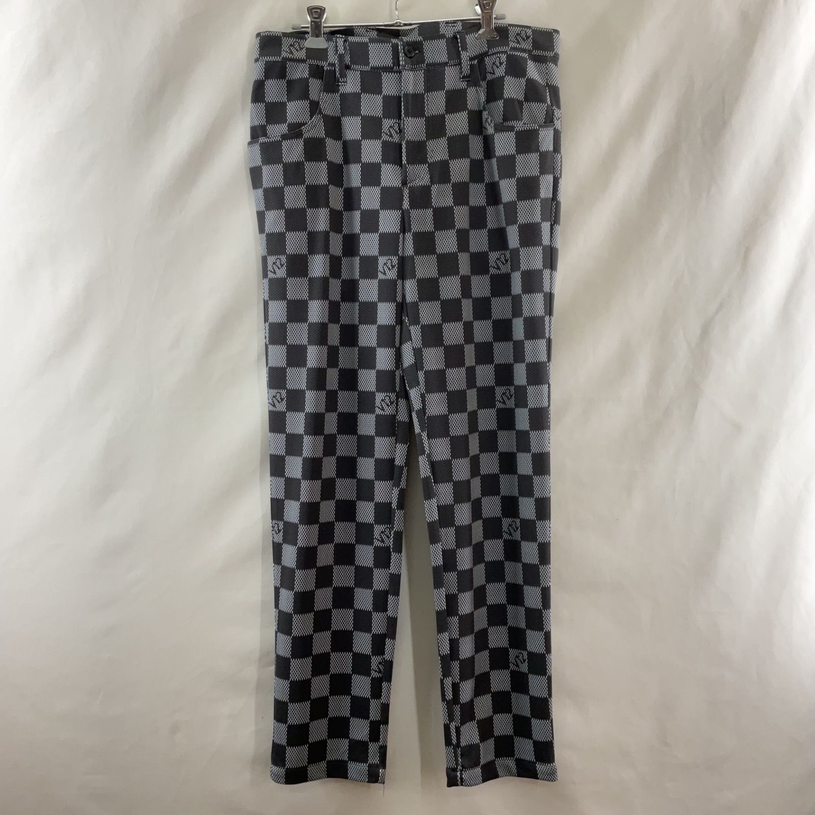 V 12 ヴィトゥエルブ メンズ DAM PANTS パンツ ゴルフ ウェア 千鳥柄 チェック 122420-PN 08 Mサイズ K 0209-005 213