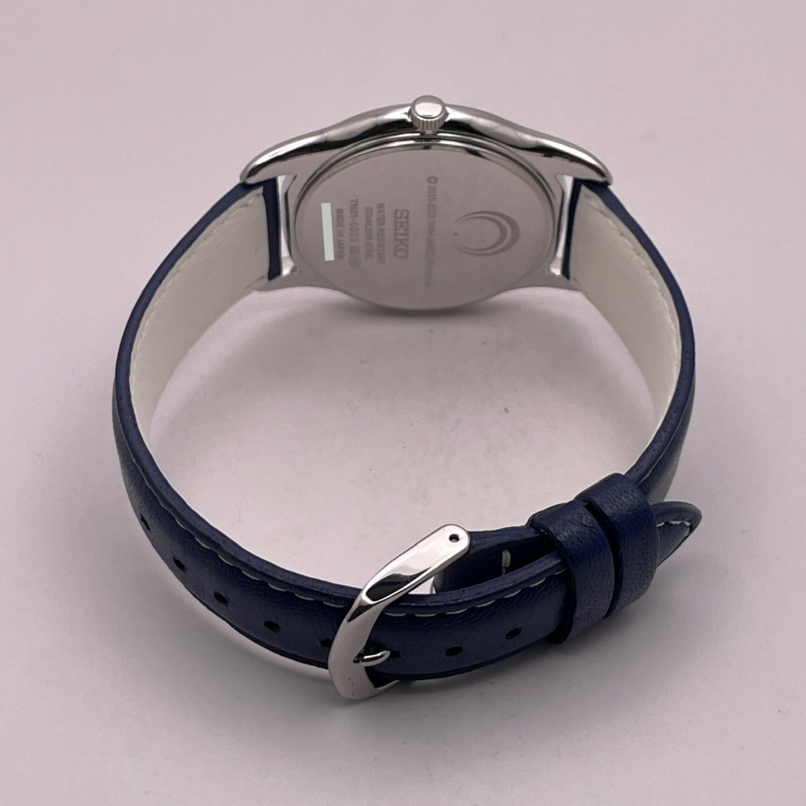  T 724 正常稼動 SEIKO セイコー 刀剣乱舞 オフィシャルコラボ 三日月宗近 ー時の大河ー 7 N 01-0 DE 0 時計 レディース ユニセックス 腕時計(クォーツ) 腕時計(アナログ)