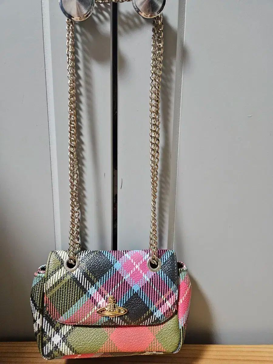VIVIENNE WESTWOOD チェック パータン チェーンバッグ