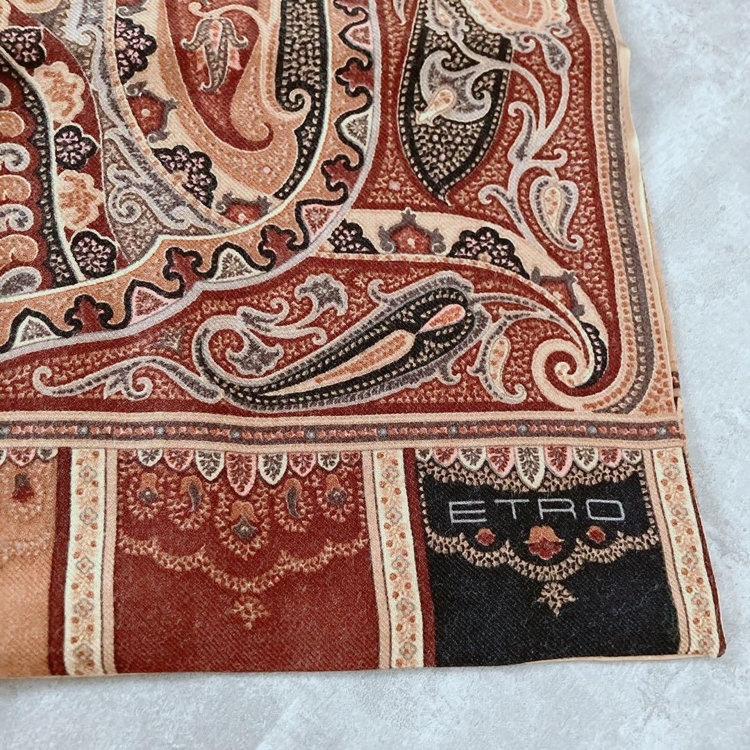 ペイズリー柄 リバーシブル