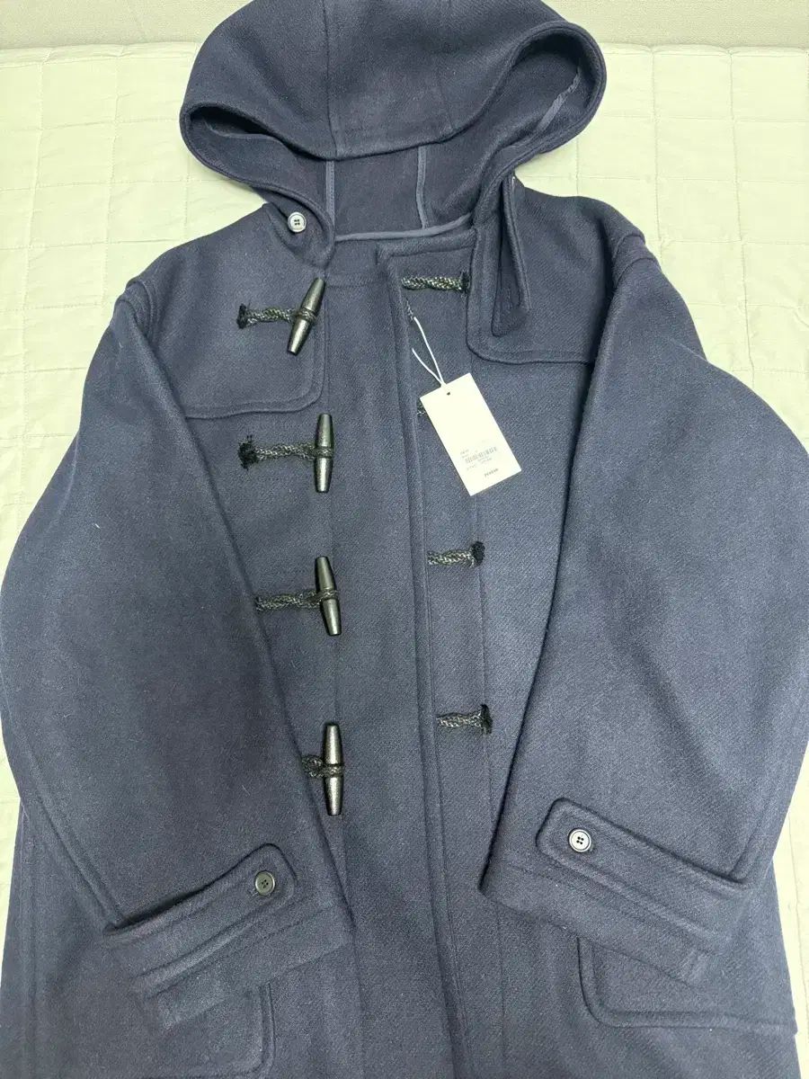 PERENN 24aw ダッフルコート ネイビー