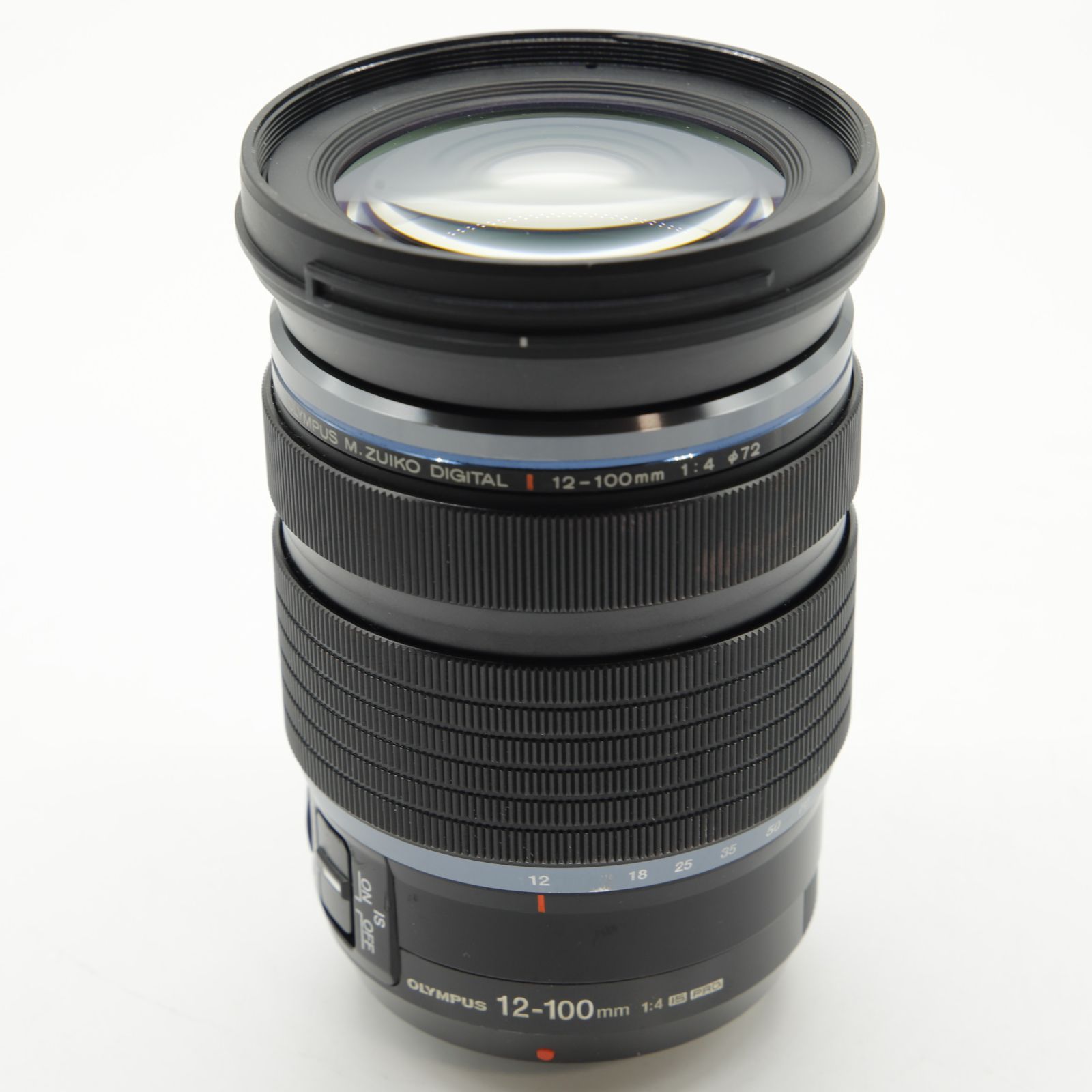OLYMPUS OM SYSTEM オリンパス OLYMPUS マイクロフォーサーズレンズ M.ZUIKO DIGITAL ED 12-100mm F4.0 IS PRO 高倍率ズームレンズ 防塵防滴