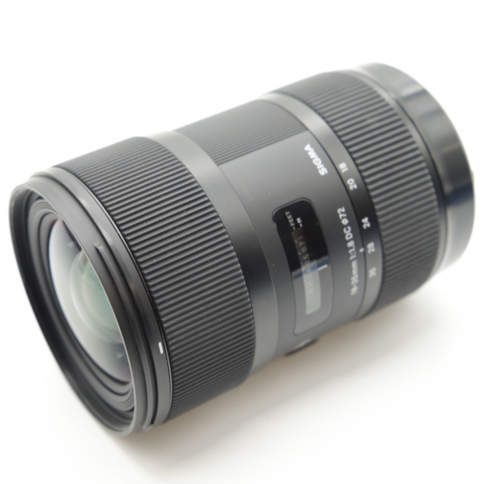 SIGMA シグマ Sigma レンズ 18-35mm F1.8 DC HSM Canon キヤノン EF-Sマウント ズーム 標準 APS-C 一眼レフ用 Art