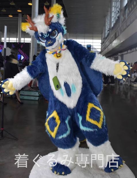 着ぐるみ ヘッド ドラゴン 全頭ヘッド ケモノ ファースーツ マスク ぬいぐるみ コスプレ コスチューム kigurumi