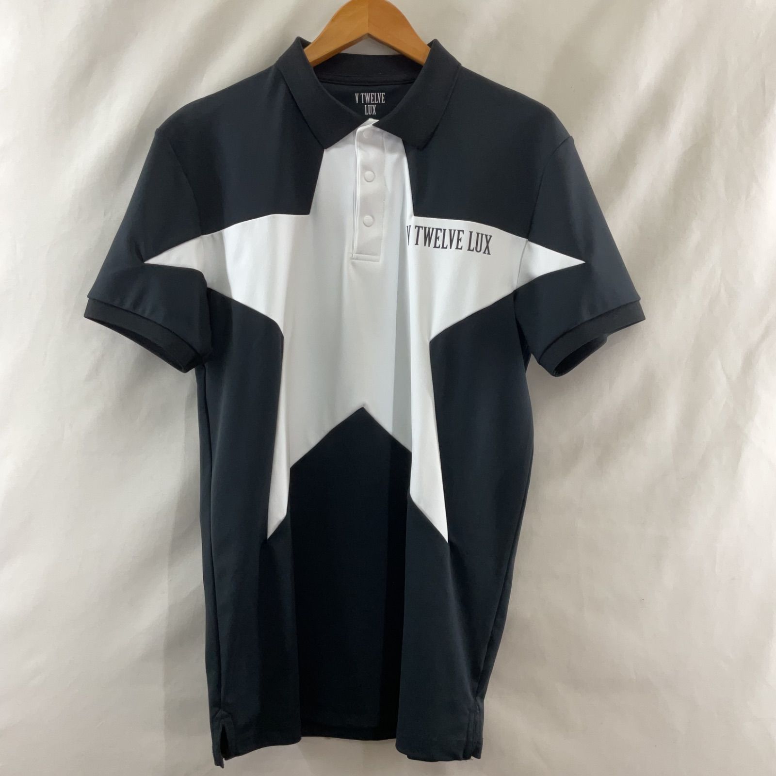 V12 ゴルフ メンズ 半袖 ポロシャツ LX BIGSTAR VLX2111-CT03 ヴィ