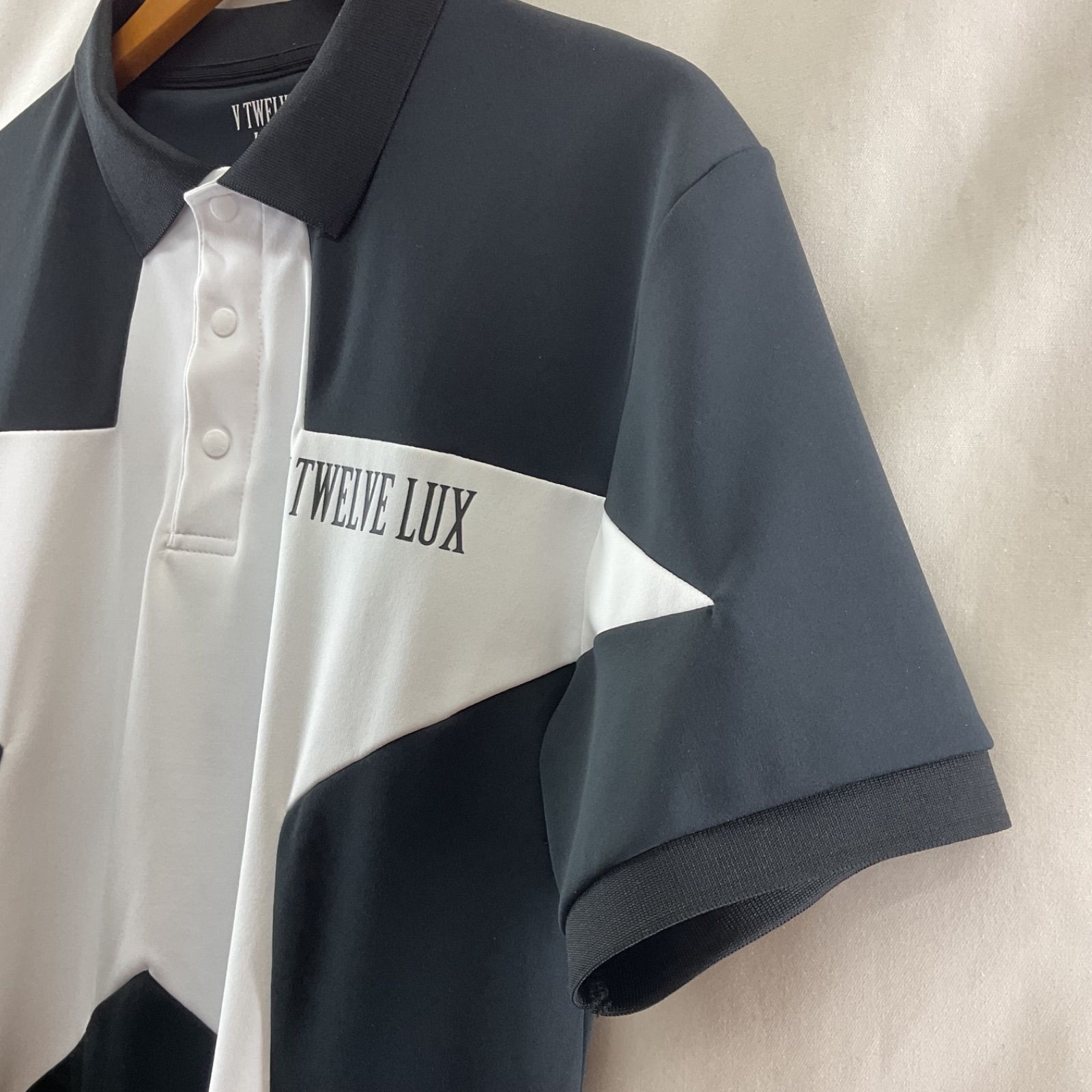 V12 ゴルフ メンズ 半袖 ポロシャツ LX BIGSTAR VLX2111-CT03 ヴィ