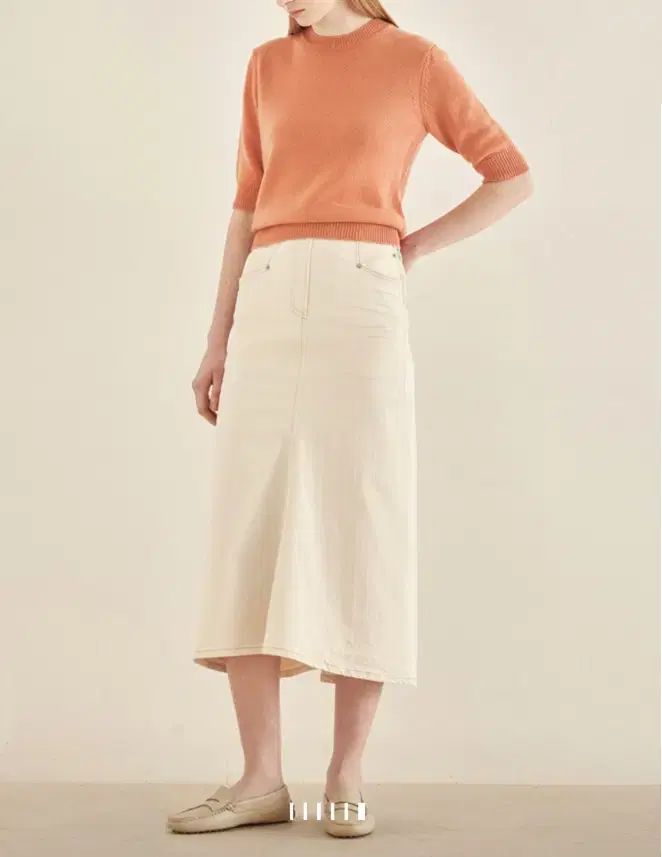 ハンサム the CASHMERE 22 デニム フ スカート 66