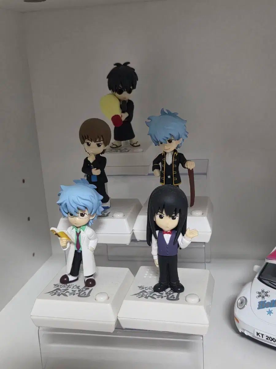 銀魂 3年Z組銀八先生 ボイス フィギュア 5個 セット 銀時 沖田 総悟