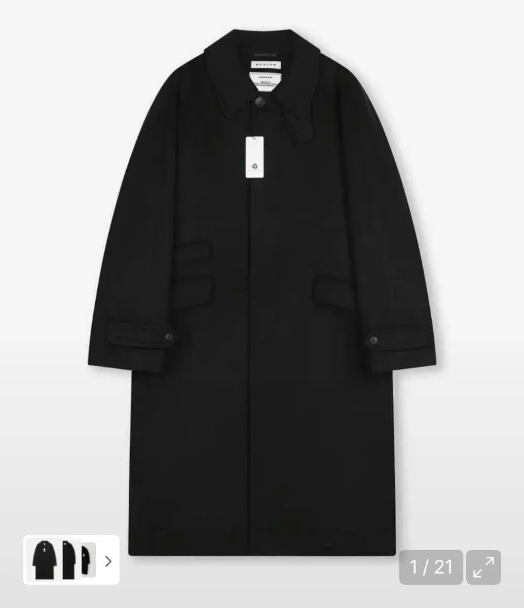 ビースロー バルマカーン コート ブラック xs