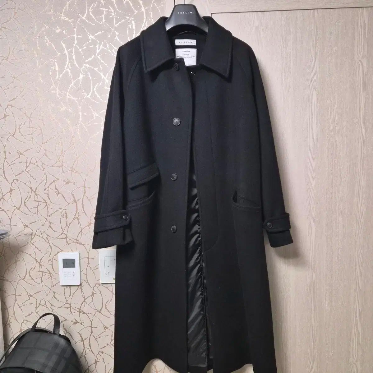 ビースロー バルマカーン コート ブラック xs