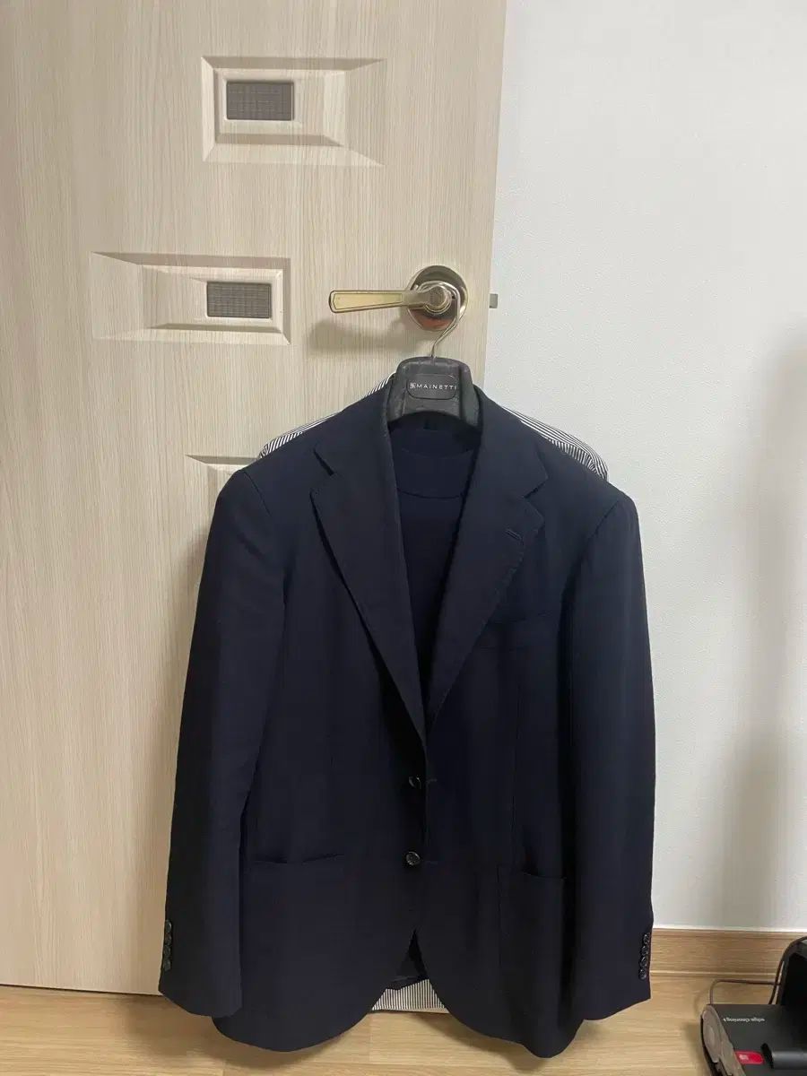 リングヂャケット ダークネイビー ローバット スポーツコート 50 修理なし